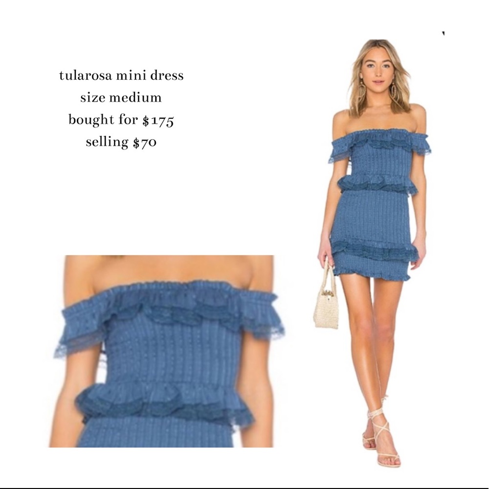Tularosa ruffle dress